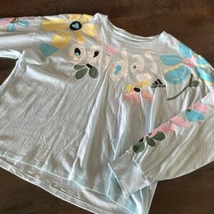 Girls long sleeve Adidas T-shirt